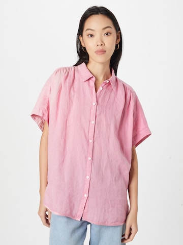 REPLAY Blouse in Roze: voorkant