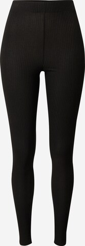 LOVJOI Skinny Leggings 'PLANERI' in Zwart: voorkant