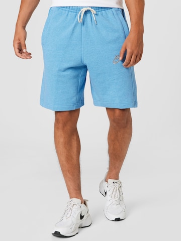 Nike Sportswear Regular Trousers 'Revival' in Blue: front