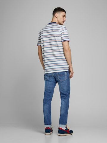 JACK & JONES Skinny Džíny 'Pete' – modrá