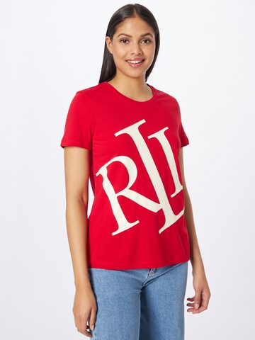 Lauren Ralph Lauren - Camiseta 'KATLIN' en rojo: frente