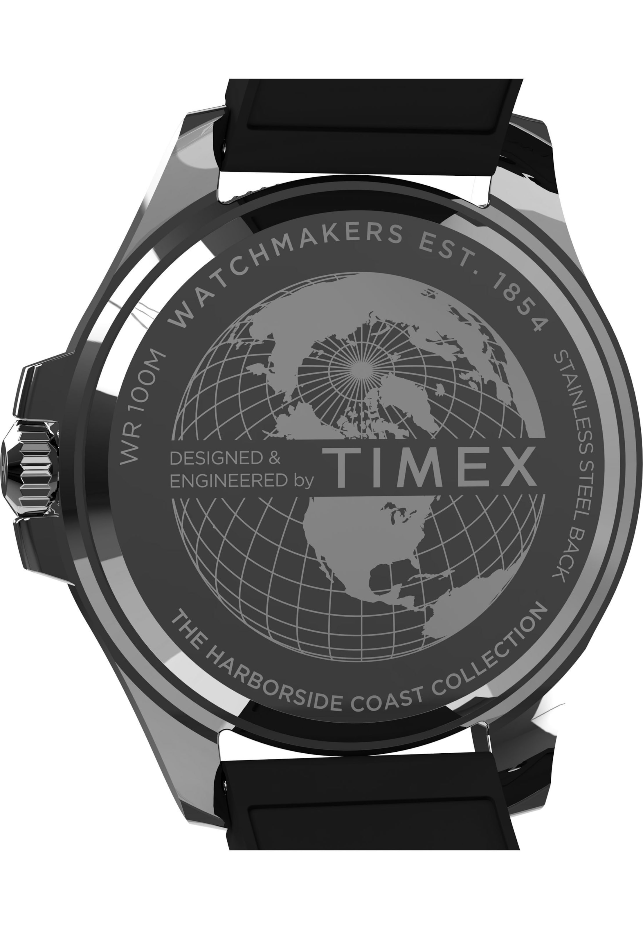 TIMEX Analogt ur 'Harborside Coast' i sort