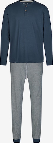 Pyjama long 'Henley' Phil & Co. Berlin en bleu : devant