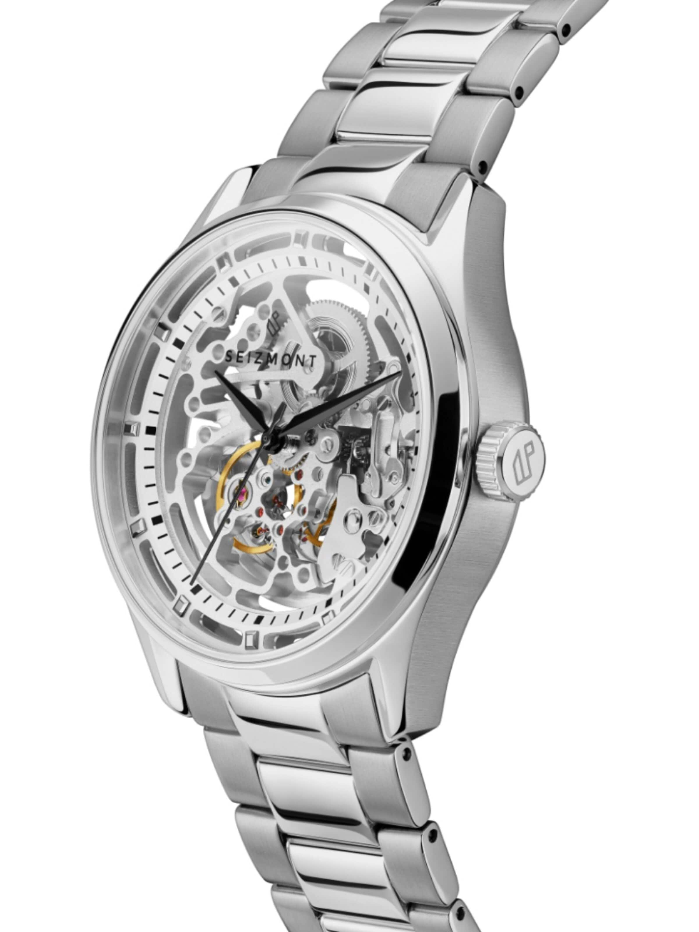 Seizmont Analog watch 'Motus' in Silver