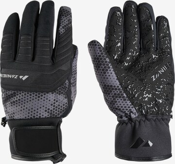 Zanier Athletic Gloves 'PARK.STX' in Black: front