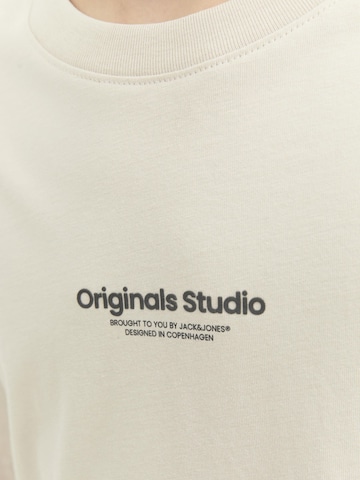 JACK & JONES MINI Shirt 'JORVesterbro' in Beige