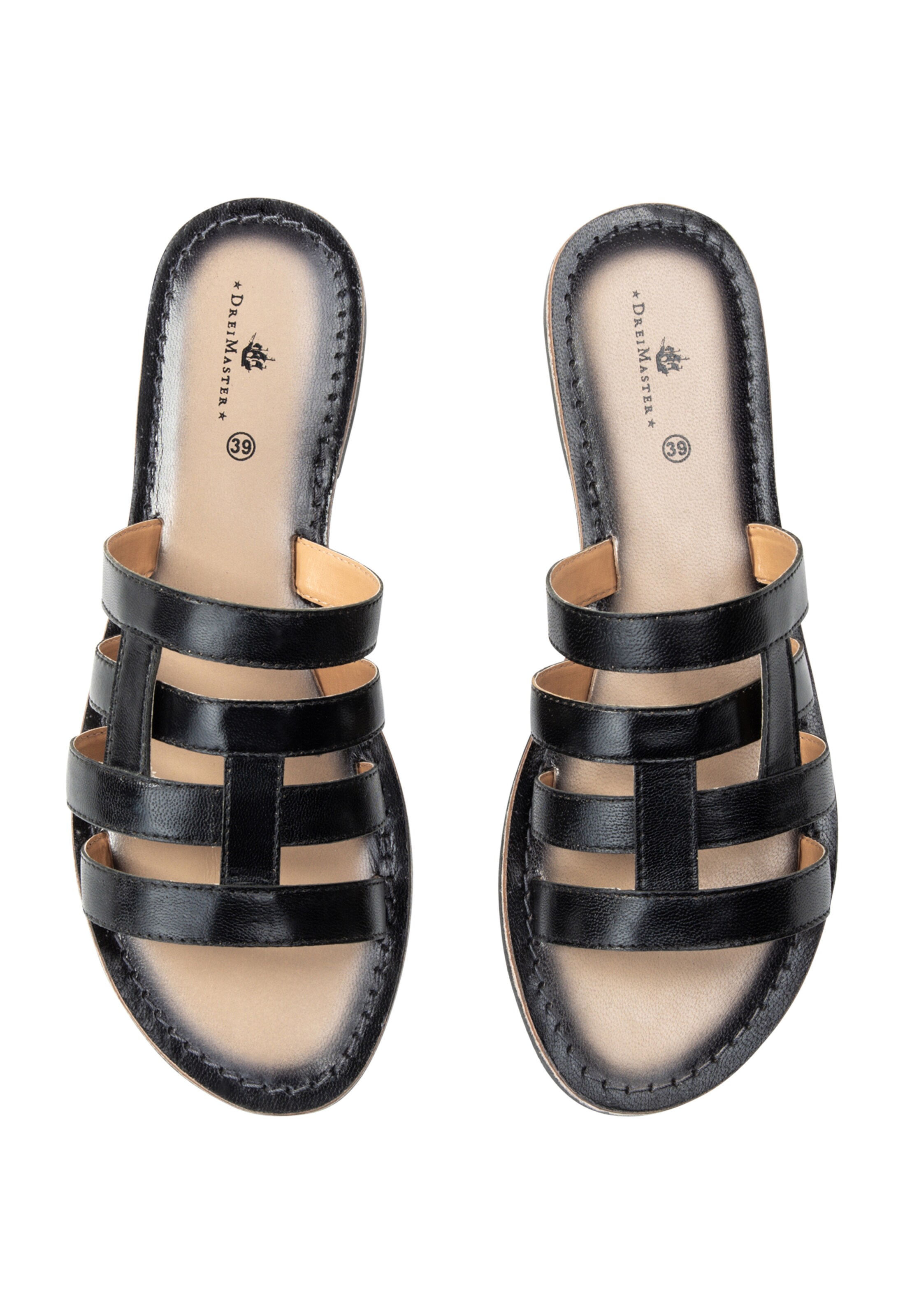 Saboți de la DreiMaster Vintage pe negru