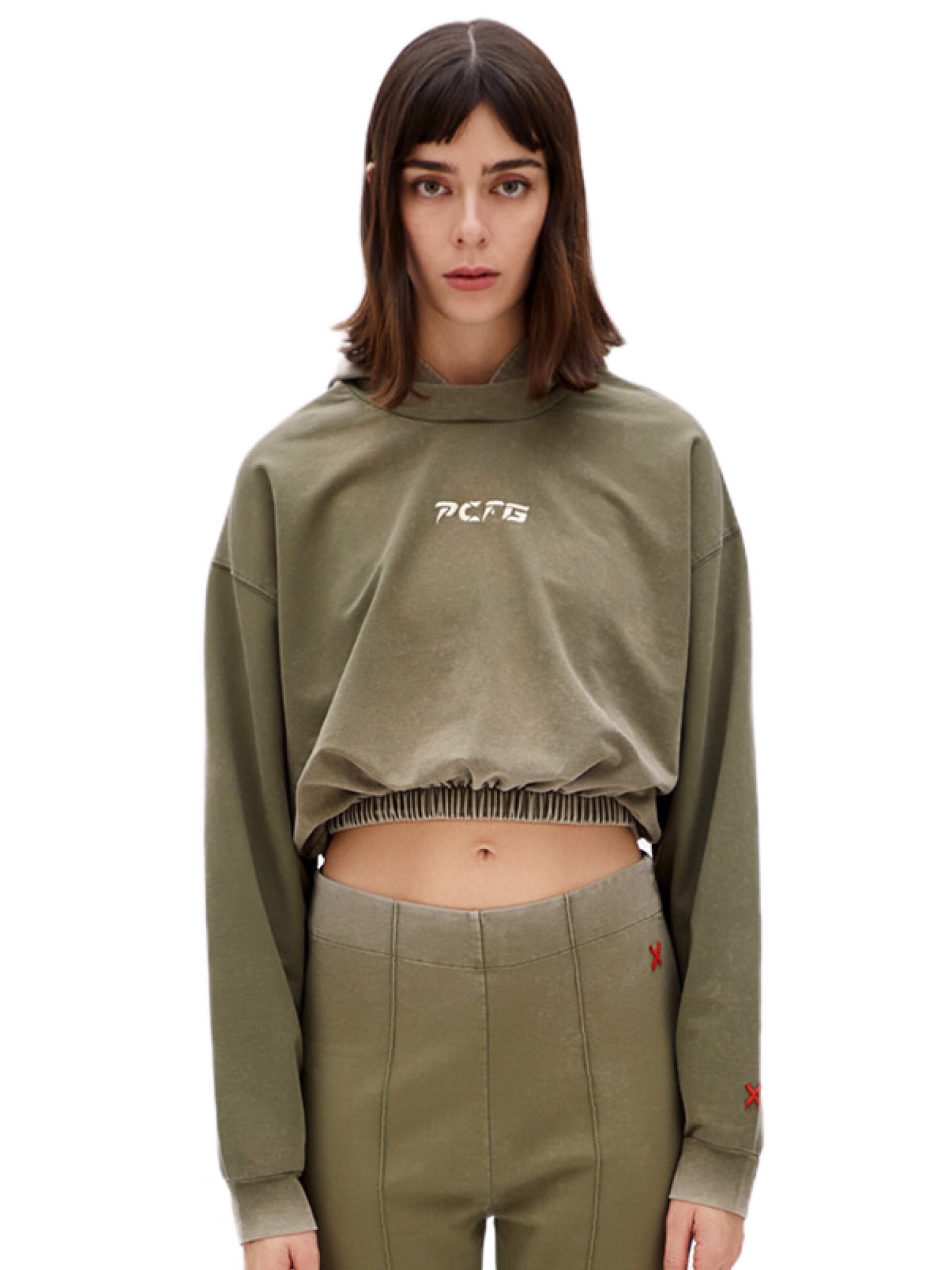 PCFG Sweatshirt in Green: front