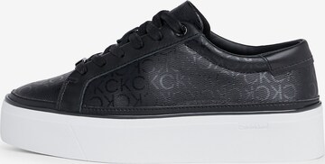 Calvin Klein Sneaker low in Schwarz: predná strana