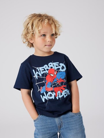 T-Shirt 'Spider-Man' TWO SOON en bleu