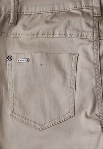 STREET ONE Slim fit Pants 'Yulius' in Grey