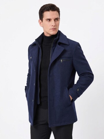 ALLTHEMEN Winter coat 'Froststille' in Blue
