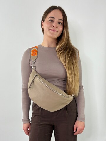 lePelou Gürteltasche 'MALIA'‌‌‌‌‌‌‌‌‌ in Beige
