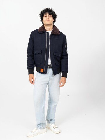 Bombers Winterjas 'DOUGLAS MEN' in Blauw