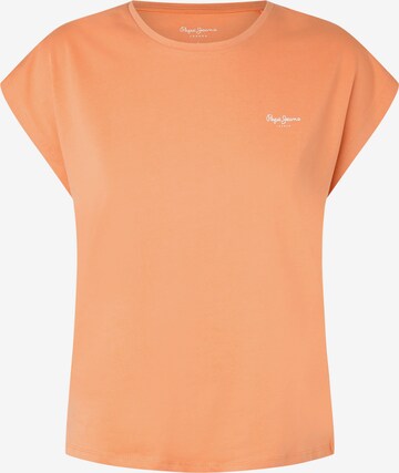 Pepe Jeans T-Shirt 'Bloom' in Orange: predná strana