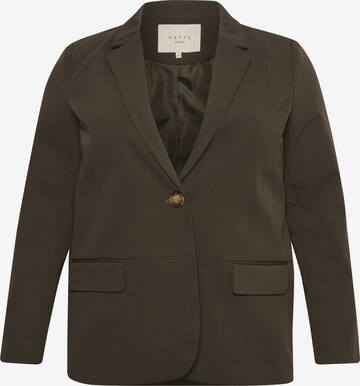 Blazer 'Sakira' KAFFE CURVE en marron : devant