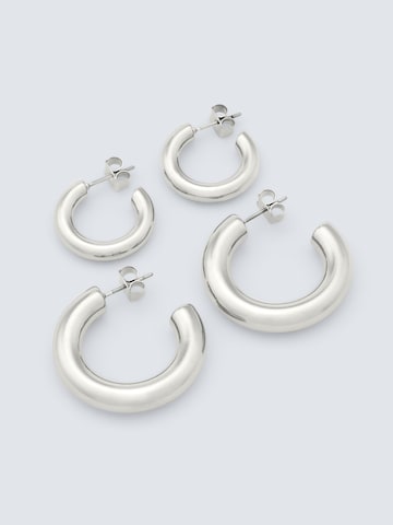 LeGer by Lena Gercke - Pendientes 'Ella' en plata: frente