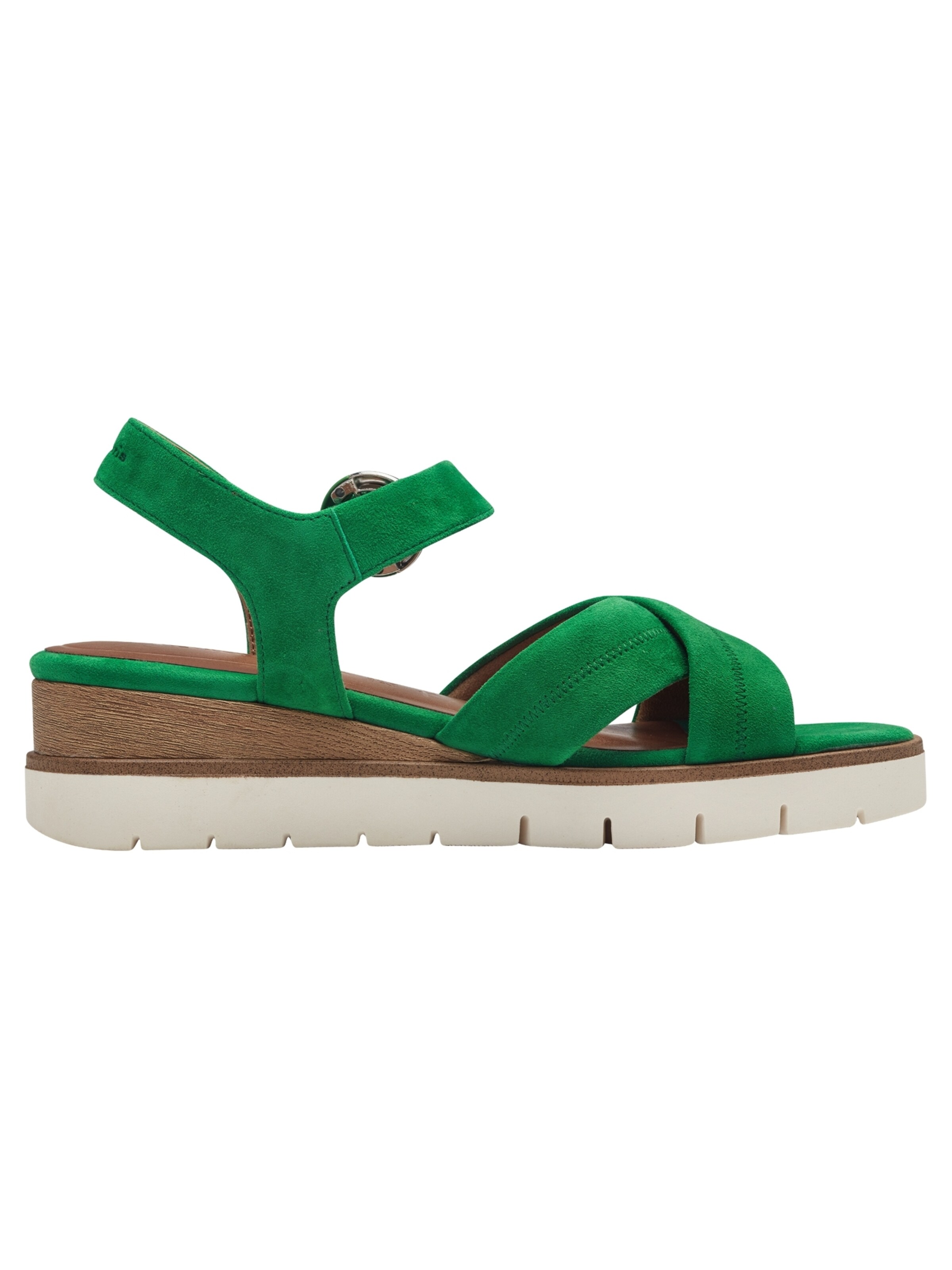 Sandalo di Tamaris in verde