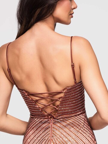 Robe de soirée Ombre en rouge