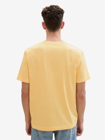 T-Shirt TOM TAILOR en jaune