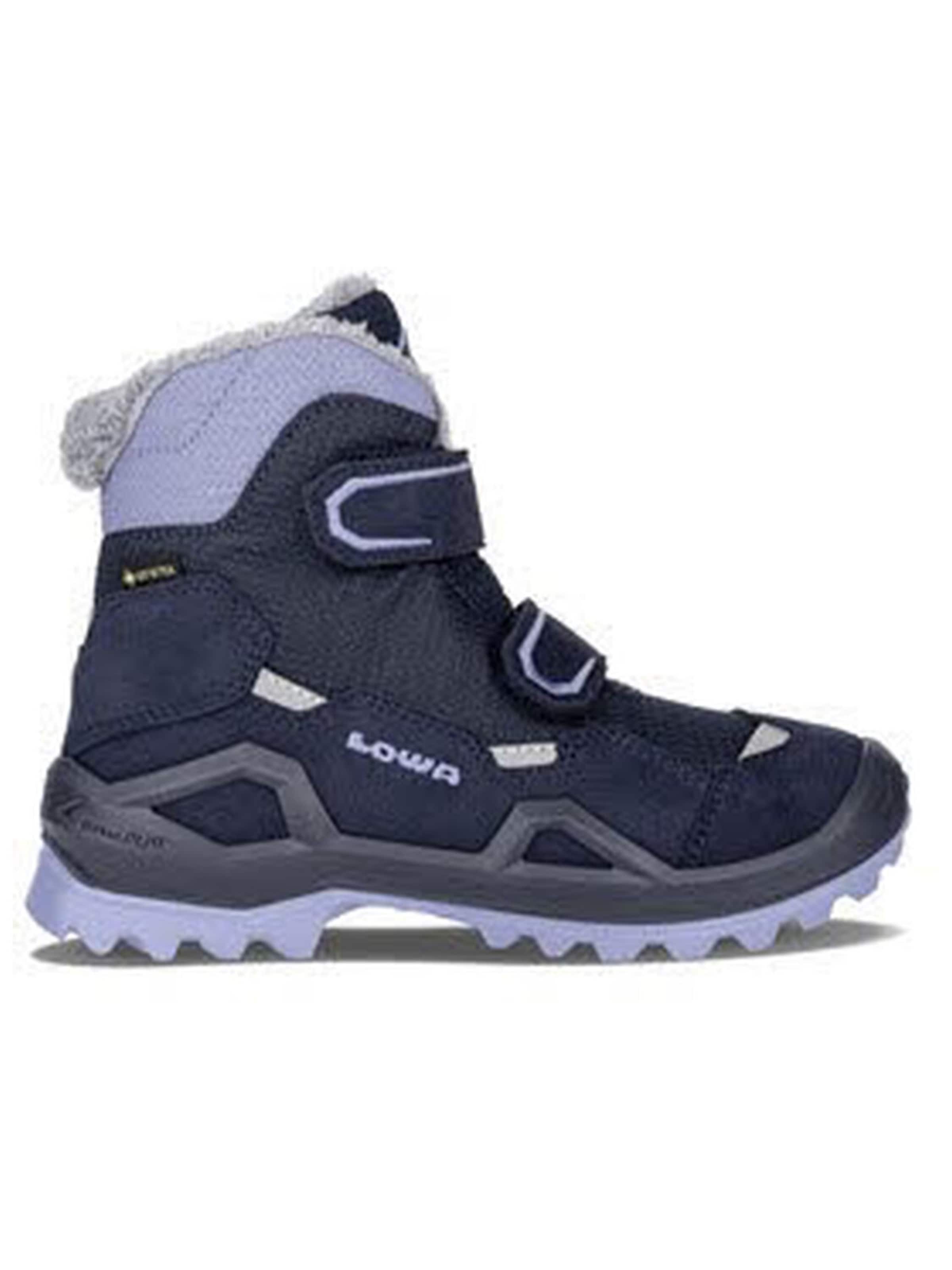 LOWA Boots 'Stiefel Jungen 641542 9638 Leder-Mix in blau' in Blue: front