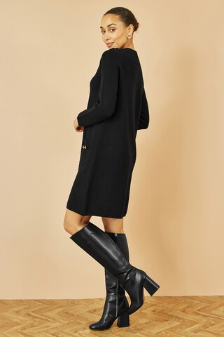 Yumi Strickkleid in Schwarz