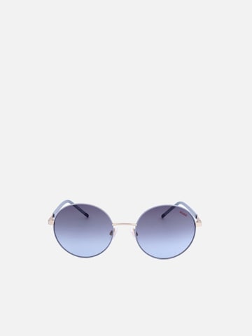 HUGO Sonnenbrille 'Hugo HG 1237/S Gold black 55/20/140 Women Sunglasses' in Blau: Vorderseite