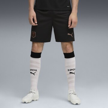 PUMA Regular Sportbroek 'Stade Rennais FC 25/26' in Zwart: voorkant