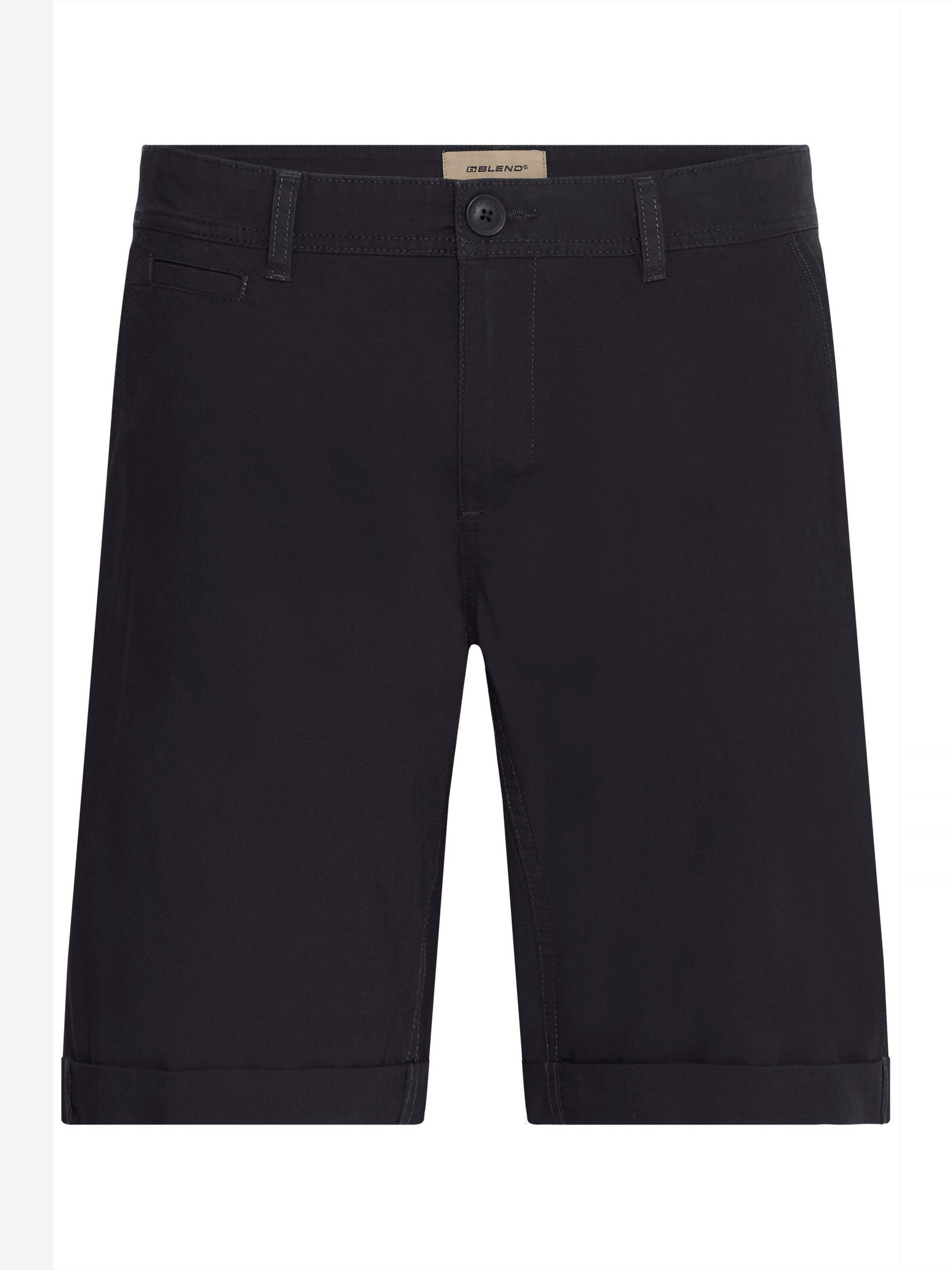 regular Pantaloni chino ' BHTigo ' di BLEND in nero: frontale