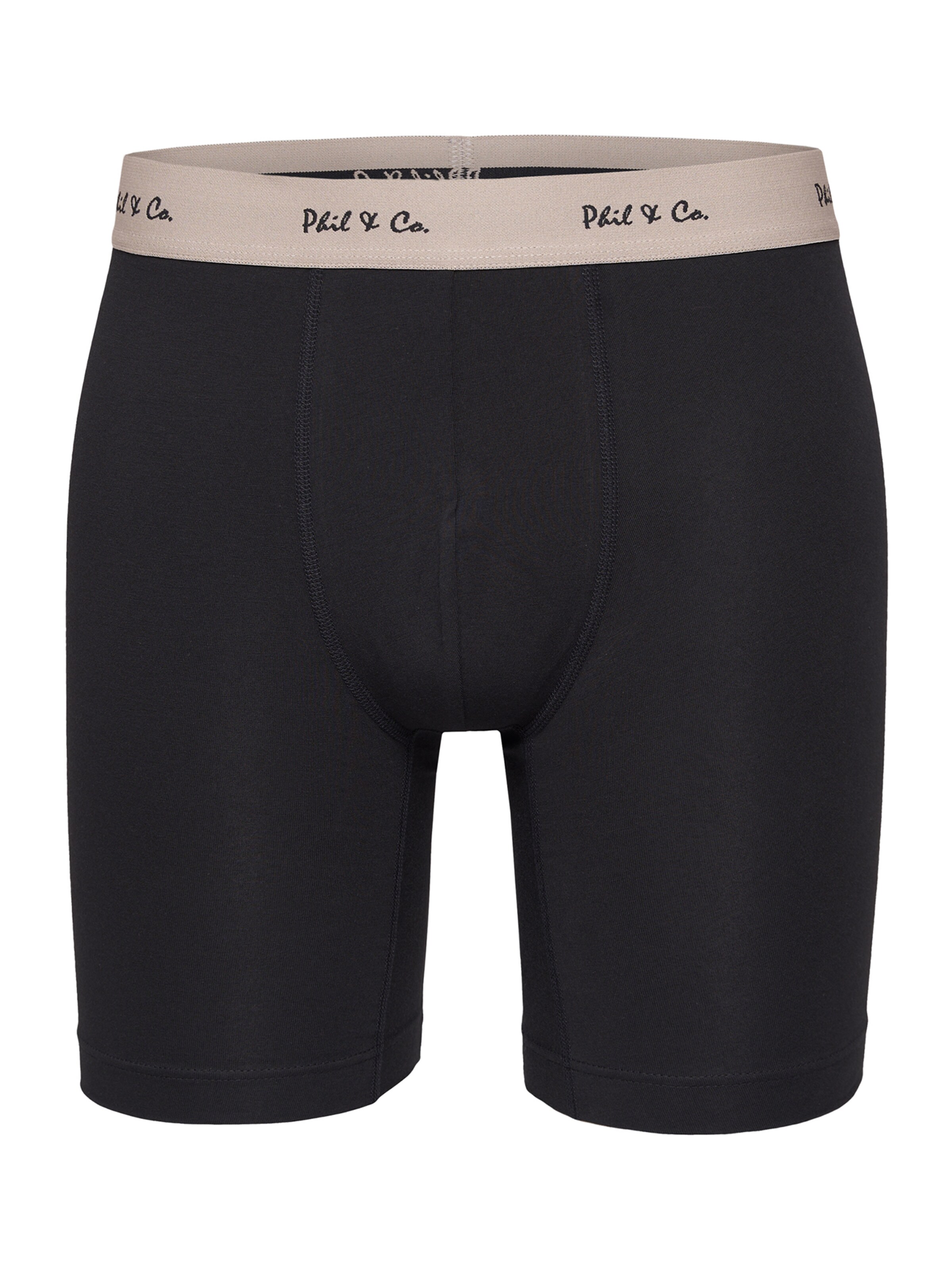 Phil & Co. Berlin Retro Pants ' Jersey Long Boxer Briefs' in Beige