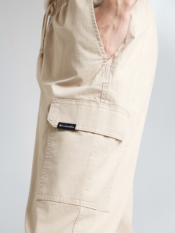 COLUMBIA Szabványos Kültéri nadrágok 'Rapid Rivers' - bézs