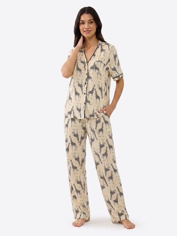 Vivisence Pajama '2074' in Beige: front
