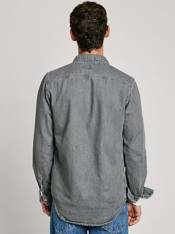 Pepe Jeans Regular fit Overhemd ' PORTER' in Grijs