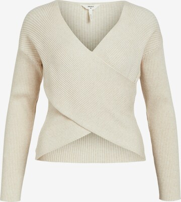 Pull-over 'PINJA' OBJECT en beige : devant