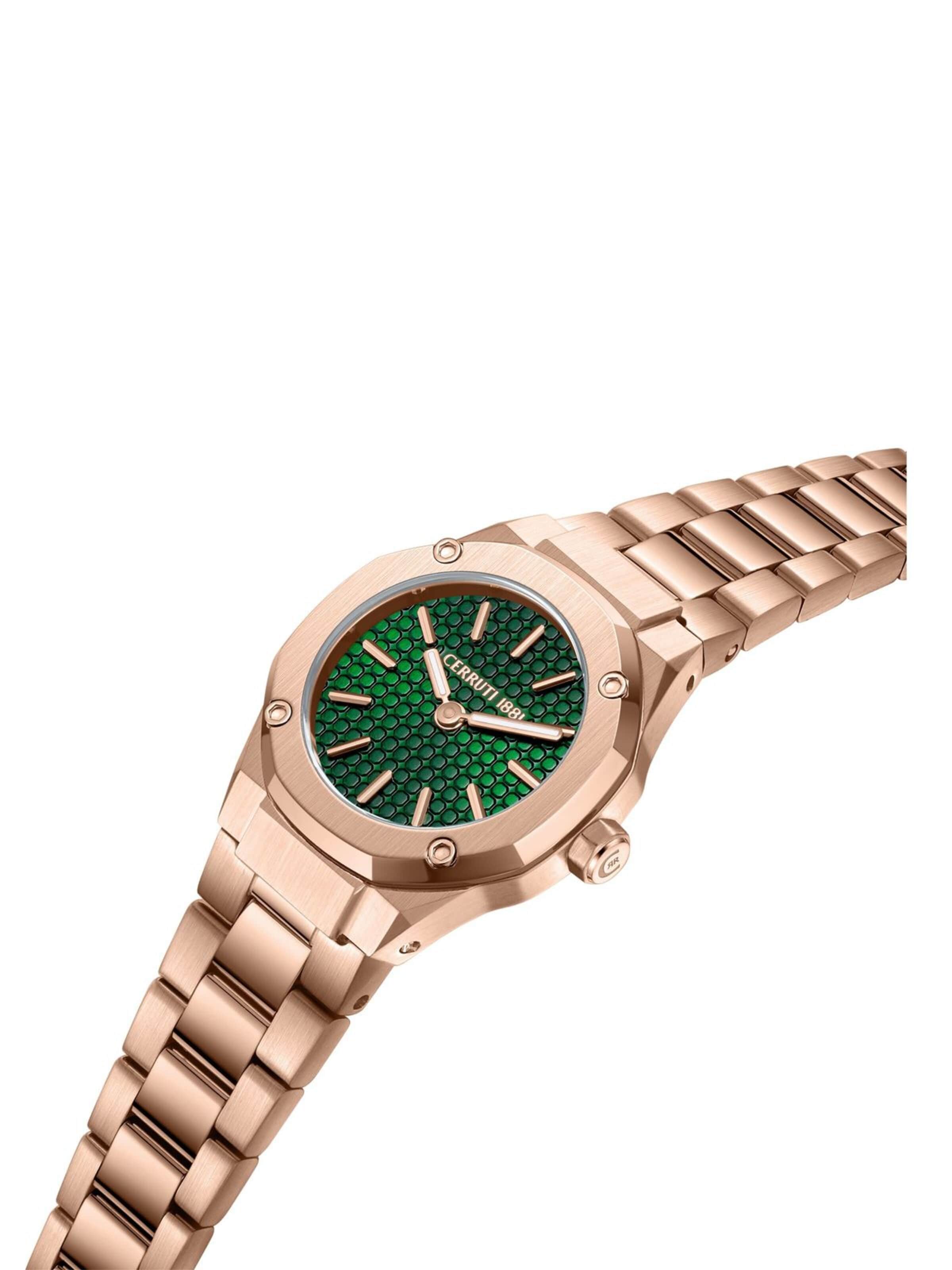 CERRUTI 1881 Analoog horloge 'Watch Razzuolo Small' in Goud