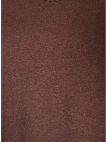 Zizzi Shirt in Brown