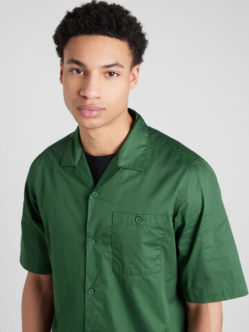 Coupe regular Chemise 'Studio' Studio Seidensticker en vert