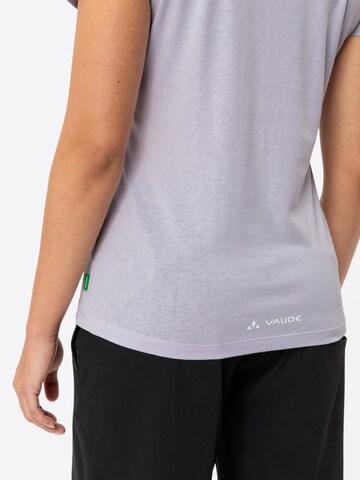 VAUDE Functioneel shirt 'Cyclist' in Lila