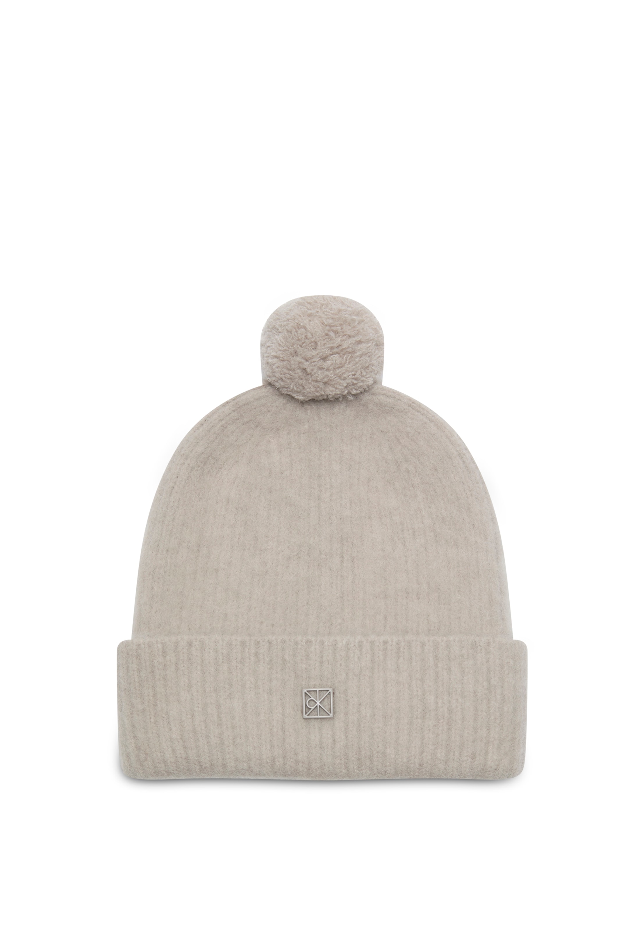 Calvin Klein Шапка в Бежевый: спереди