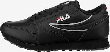 Baskets basses 'Orbit' FILA en noir