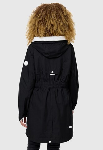 NAVAHOO Toiminnallinen pitkä takki 'Xankaa' värissä musta