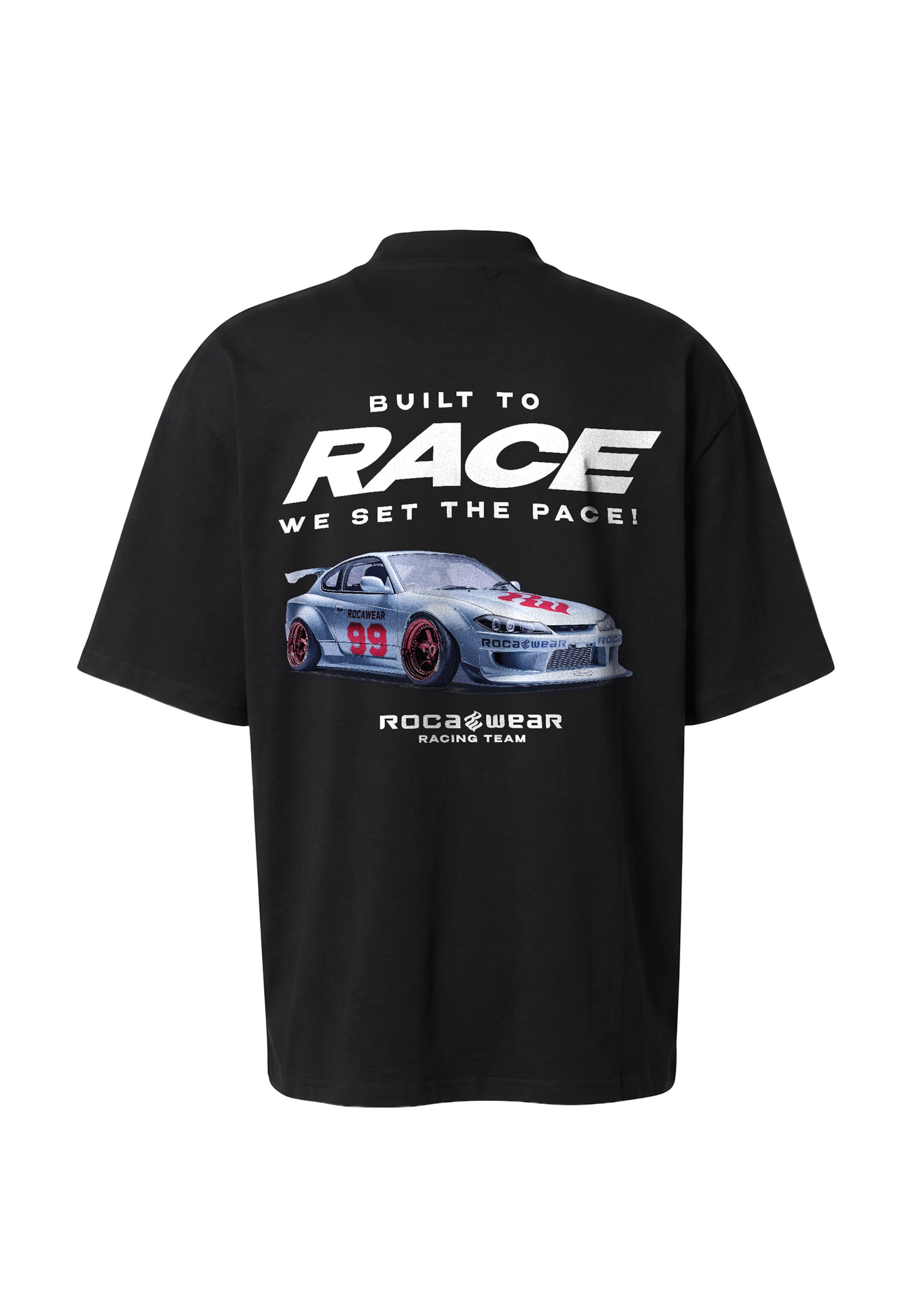 T-Shirt 'Matteo Racing' ROCAWEAR en noir