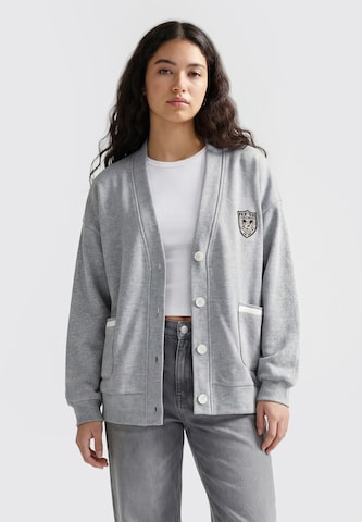 Cardigan MYMO en gris : devant