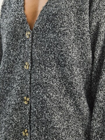 Bianco Lucci Gebreid vest in Zwart