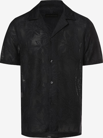 DRYKORN Regular fit Button Up Shirt ' Bijan_2 ' in Black: front