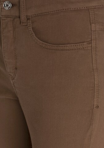 MAC Skinny Jeans in Braun