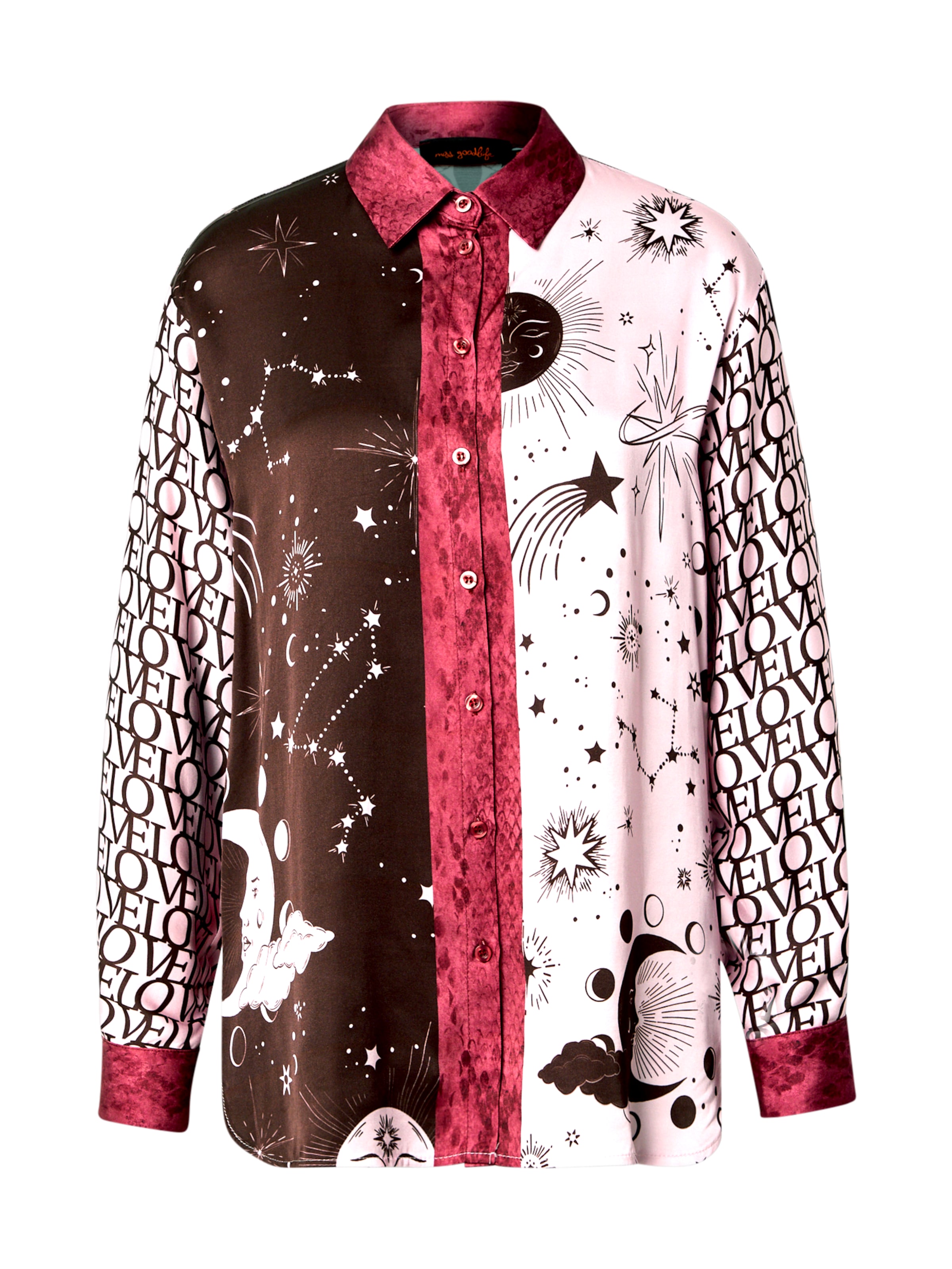 miss goodlife Блузка 'Snake Charm' в Смешанный: спереди