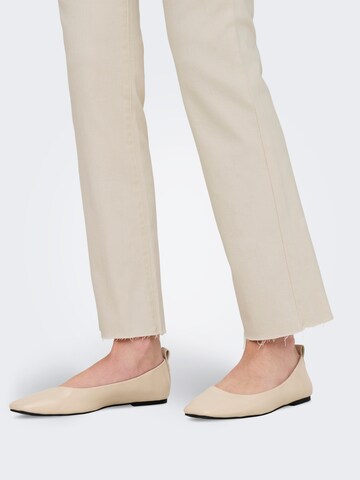 ONLY Regular Jeans 'ONLAnn Kenya' i beige
