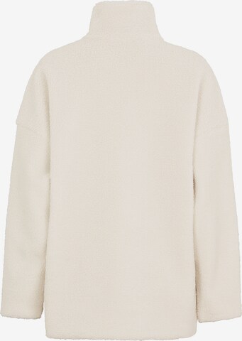 Didriksons Fleece Jacket 'Eira' in White