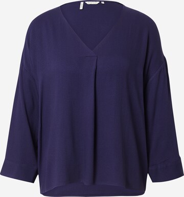 TOM TAILOR Blouse in Blue: front